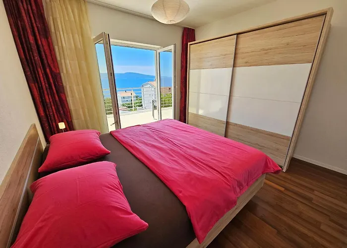 公寓 Fuer 6 Personen Mit Meerblick By Interhome *